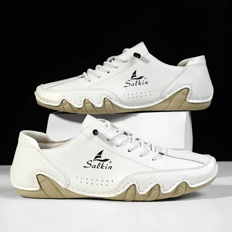 Mens Dress Shoes Genuine Leather Shoes Men Low Price Shoe On Sale and With Free Shipping Leisure Sneaker Women Sneakers