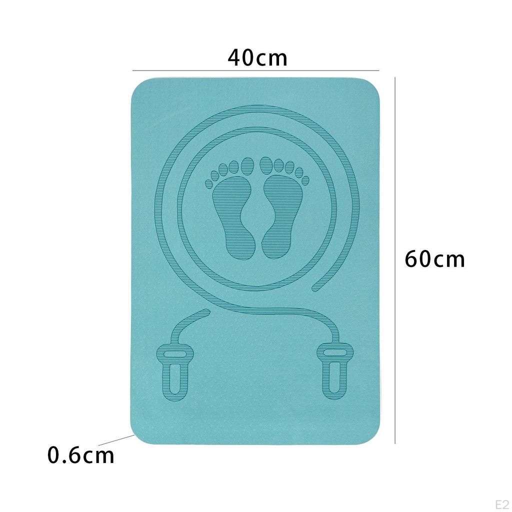 Springseil Matte Fitness Übung Sound Isolierung Gleitschutz Pad Überspringen für