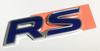 Car Emblem with Masking RS Blue Fits Swift and All Other Suzuki [Suzuki Tape] Emblem, (ZC72S) - Models! (Genuine Part)