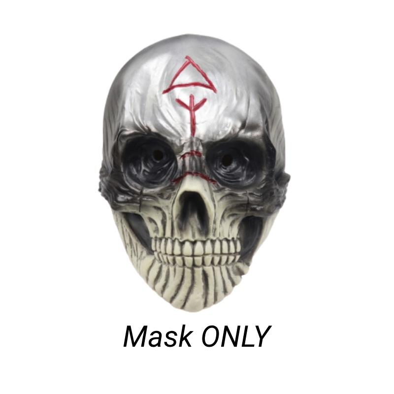 

Маска Череп Кровавое Лицо Воин Латексная Маска Хэллоуин Ужас Cs Игра Головной Убор Аксессуар