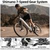 TTGO C5 - 250W Motor - 48V 13.5Ah Lithium Battery – Range Up To 90 Km – Hydraulic Disc Brakes – 27.5×2.4 Inch Tires – Shimano 7 Speeds