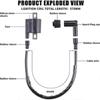 Ignition Coil for  PW50 PW80 1981-2009 - Compatible Replacement Part