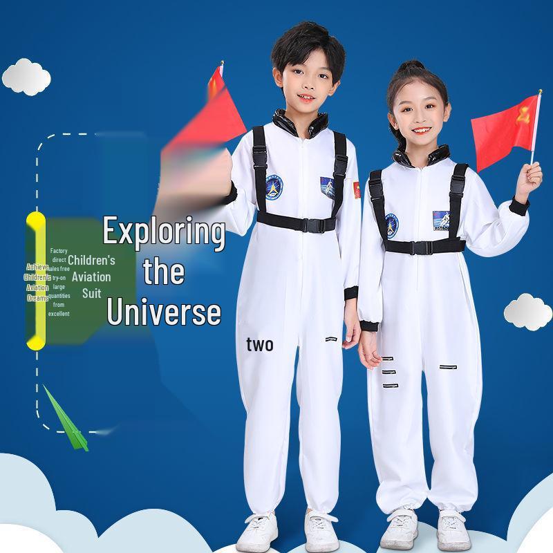 Kids' Astronaut Costume for Performances and School Events