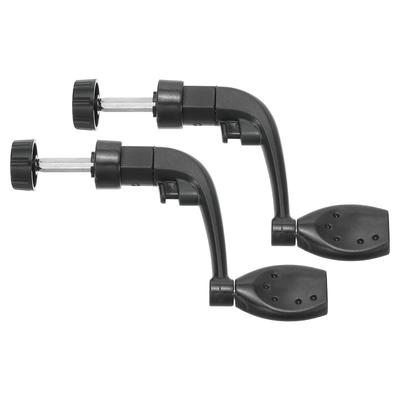 PATIKIL Fishing Reel Handle Replacement Metal Crank Lock Arm Rotary Plastic Fishing Reel Accessory with Fits Series 102mm Parts, 2pcs, Knob, Grip,