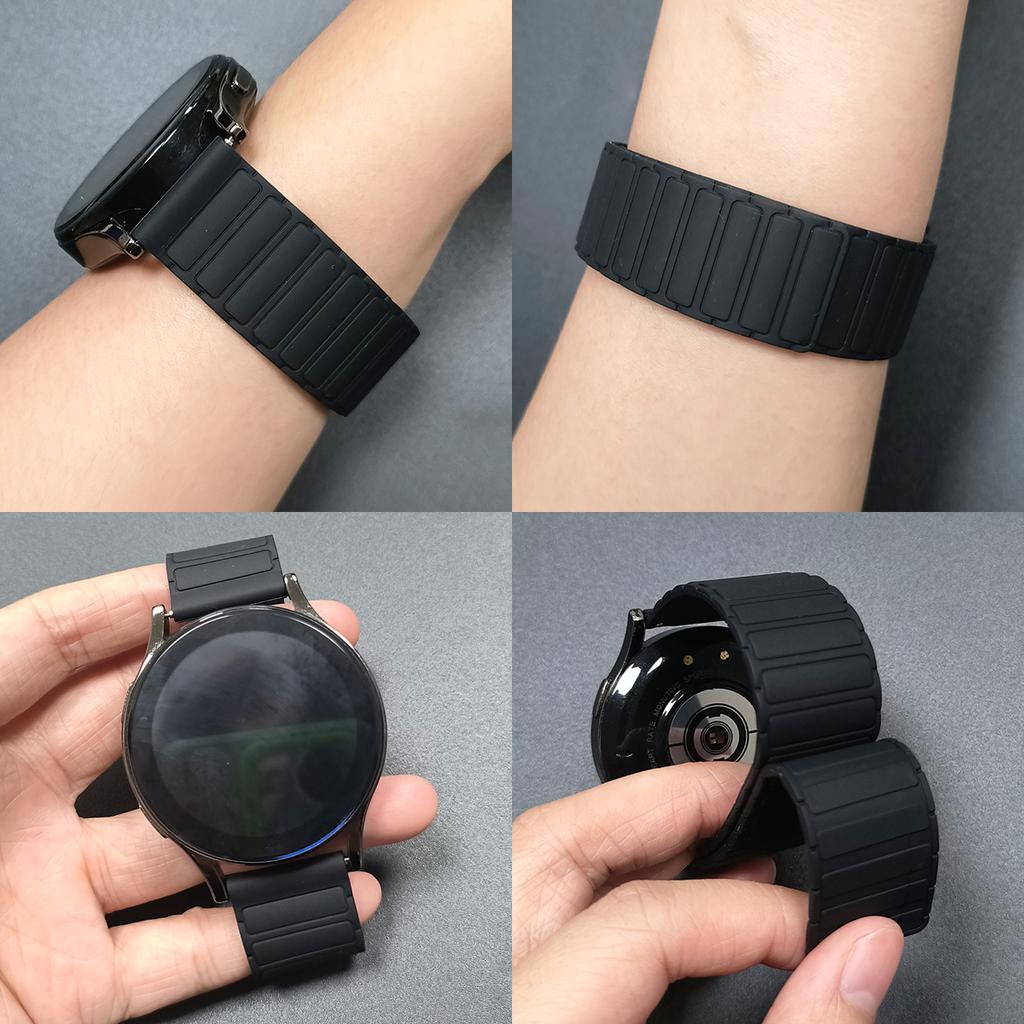 22mm Loop Strap For Garmin Forerunner 570-47mm/265/255 Magnetic Band Vivoactive 4/Venu 3 2/Active Bracelets Silicone Watchband