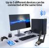 200M USB Bluetooth 6.0 Adapter for PC Wireless Mouse Keyboard Music Headset Bluetooth Transmitter Driver Free for Win8.1/10/11