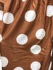 Bohemian Polka Dot Off-Shoulder Women's Dress
