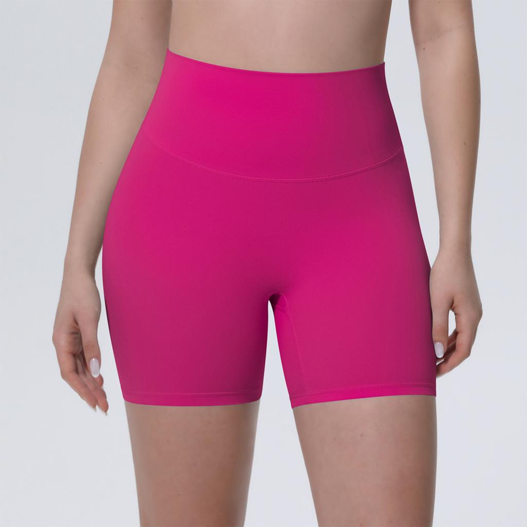 Women High Waist Yoga Shorts Seamless Stretchy Athletic Biker Shorts for Running Workout Gym Fitness Training