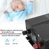 Aluminum Alloy Voltage Inverter Converter High Power Correction Sine Waves for Car Truck 12V to