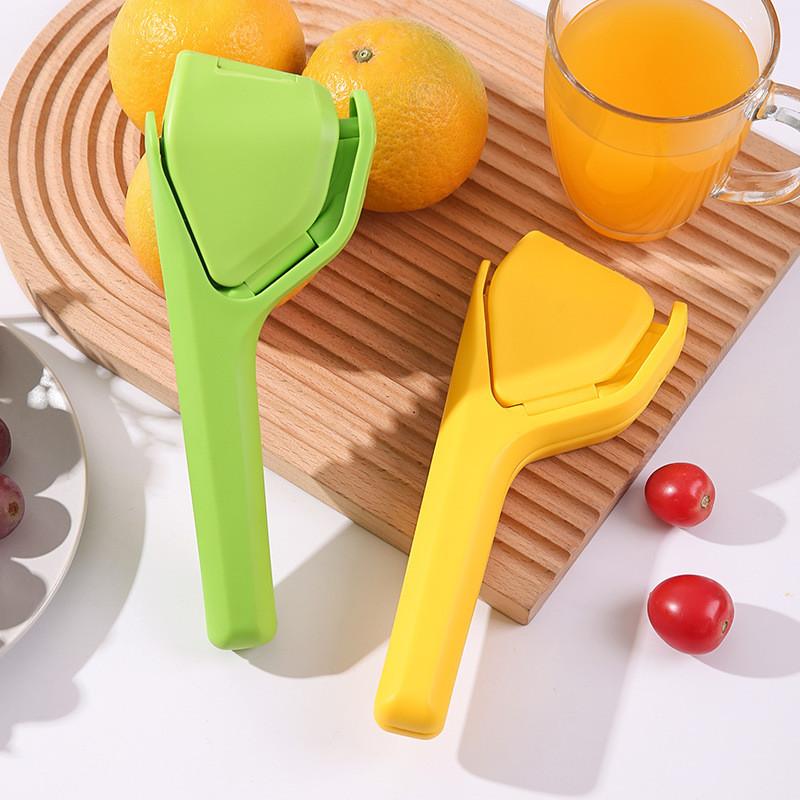 Squeeze Easy To Manual Juicer Hand Press Lemon Juice Citrus Plastic Tool Kitchen
