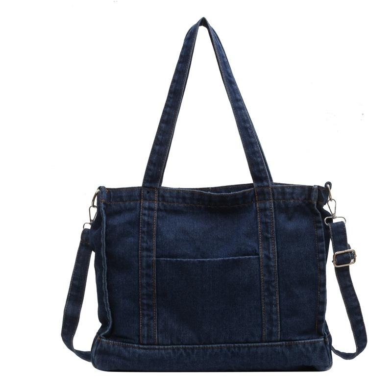 New Cowboy Tote Bag Women Fashion Simple Hundred Shoulder Bag Travel Casual Crossbody Bag