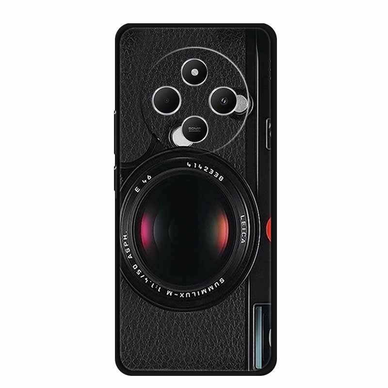 For Xiaomi Poco C75 Case PocoC75 Coque Black Silicone Soft Phone Case For Redmi 14C 14R A3 Pro Back Cover Case Redmi14C 14 C Bag