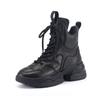 Women's boots 2026 autumn and winter leather thick soled high top shoes Women's winter short boots British style short boots