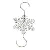 5/10Pcs Christmas Hook Snowflake Design Stainless Steel Hooks Winter Theme Home Holiday Decor Accessory