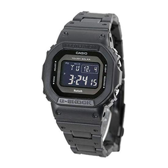 

Casio Полностью черные цифровые часы на солнечной батарее серии 5600 G-SHOCK GW-B5600BC-1B Мужские Радиоуправляемые Bluetooth, [Б/У] чёрный
