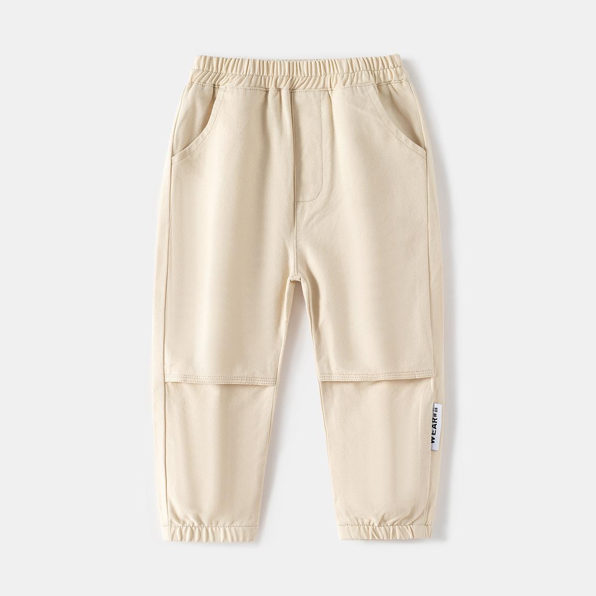 Boys  pants Spring and autumn trousers Medium and small children s autumn clothing Trendy children s clothing Boys  casual pants children s clothing 90cm