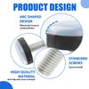 Steel For Furniture Gliders with M6 Thread 8 Pack for Easy Installation Floors