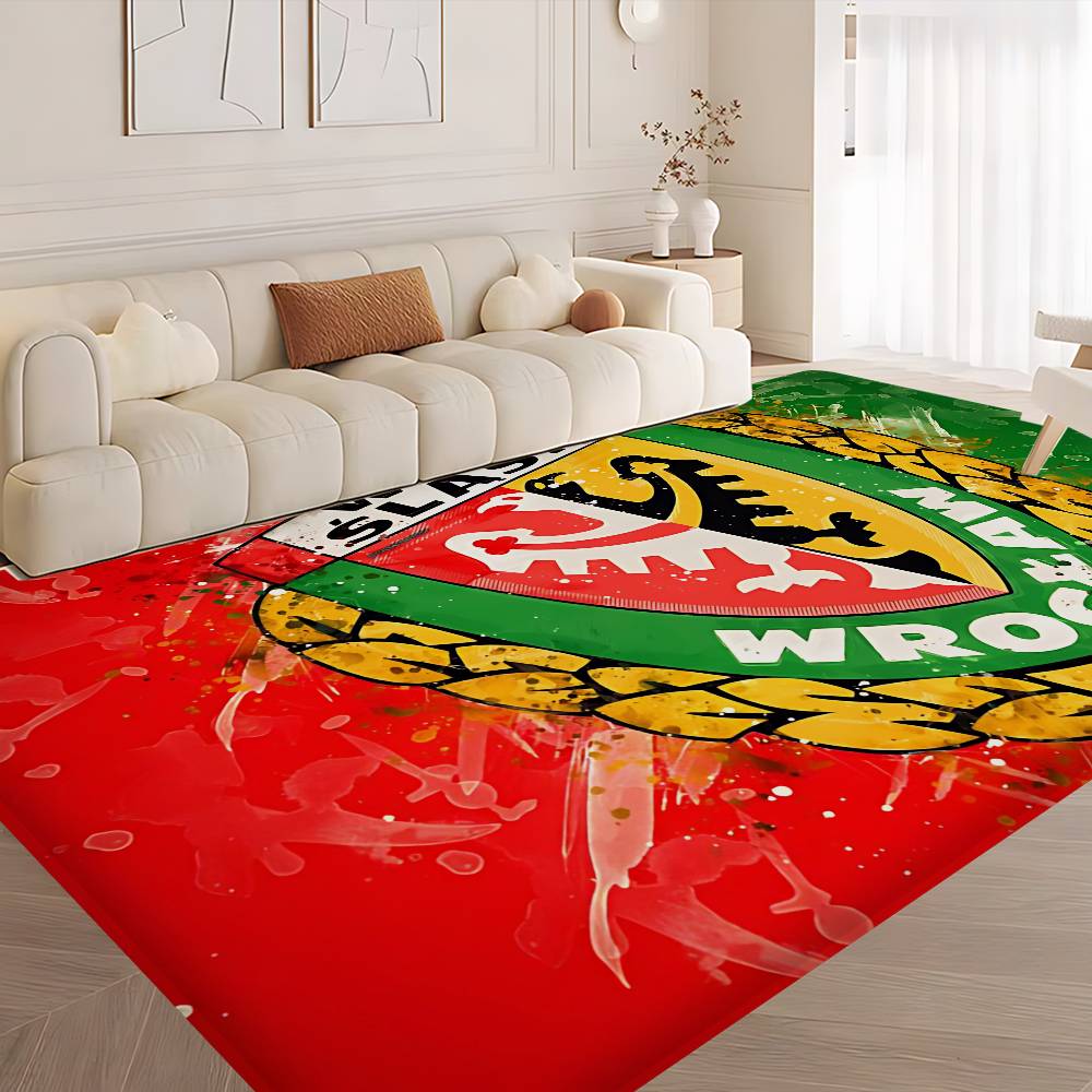 Slask-wroclaw Floor Mat Cheaper Anti-slip Modern Living Room Balcony Printed Bedside Mats