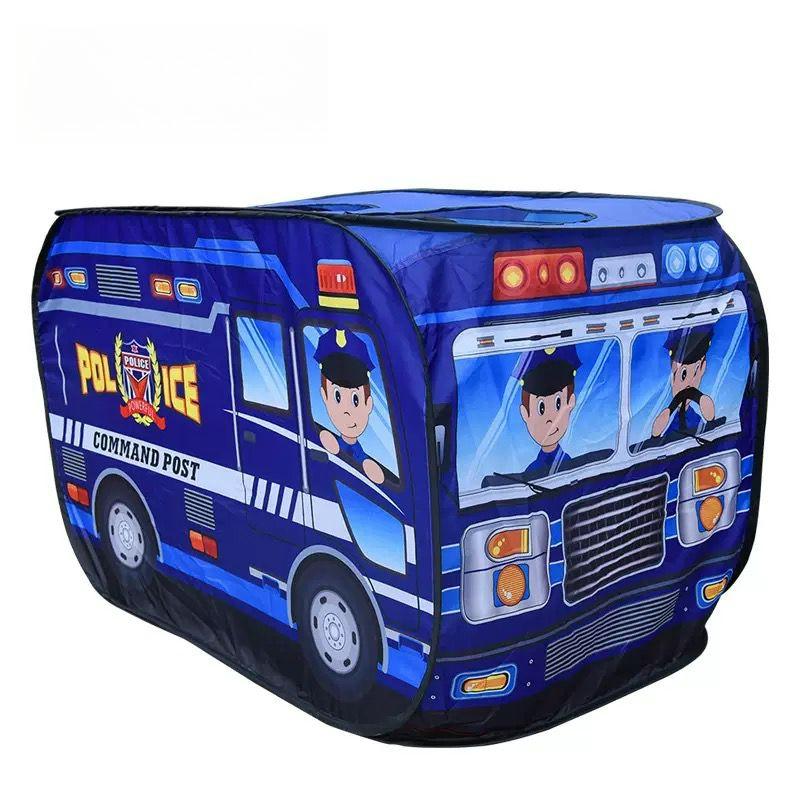 Children'S Indoor Car Tent Toys Princess Boy Baby Game House Folding Game House Police Car Styling