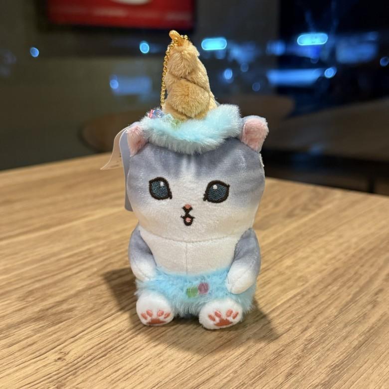 Plush Cat Character Toy With Pp Cotton Filling For Kids Room Decor