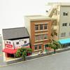 Sankei Nostalgic Diorama Series Building D - Meșteșuguri din hârtie 1/150 MP03-93