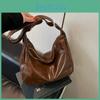 Crossbody Dumpling Retro Bag Stylish Square Bag Women Zipper Closure Casual Use
