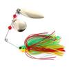 Lure Bait Willow Leaf Type Alloy Mustache Lure17gRotating Fish-Shaped Sequin Anti-Hook Bottom Freshwater and Saltwater Universal