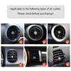 Supporto Universale per Telefono da Auto Supporto per Telefono per Bocchetta d'Aria Per Mini Cooper R55-R61 F54-F57 R50 R52 R53 Clubman Countryman Accessori Auto