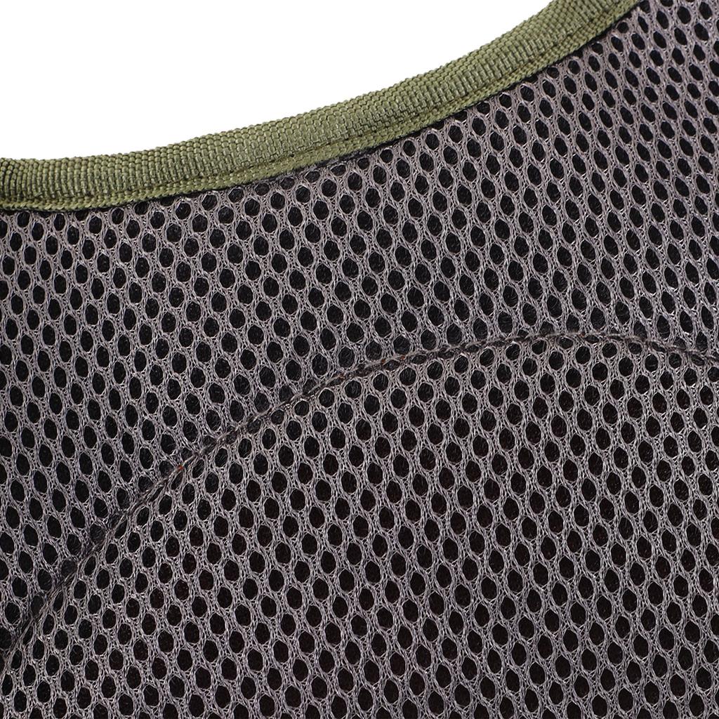 Fishing Vest with Pocket Outdoor Universal Detachable Protective Body Equipment Green Free Size