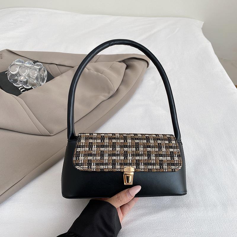 Осенняя новая персонализированная сумочка простая текстура сумка под мышкой - это модная и красивая сумка через плечо