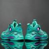 Boys' sports shoes fly mesh breathable lace-up lightweight soft sole comfortable wear-resistant basketball shoes for men