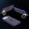 For iPhone 16e Case Compatible with MagSafe Lens Kickstand PC+TPU Matte Phone Cover