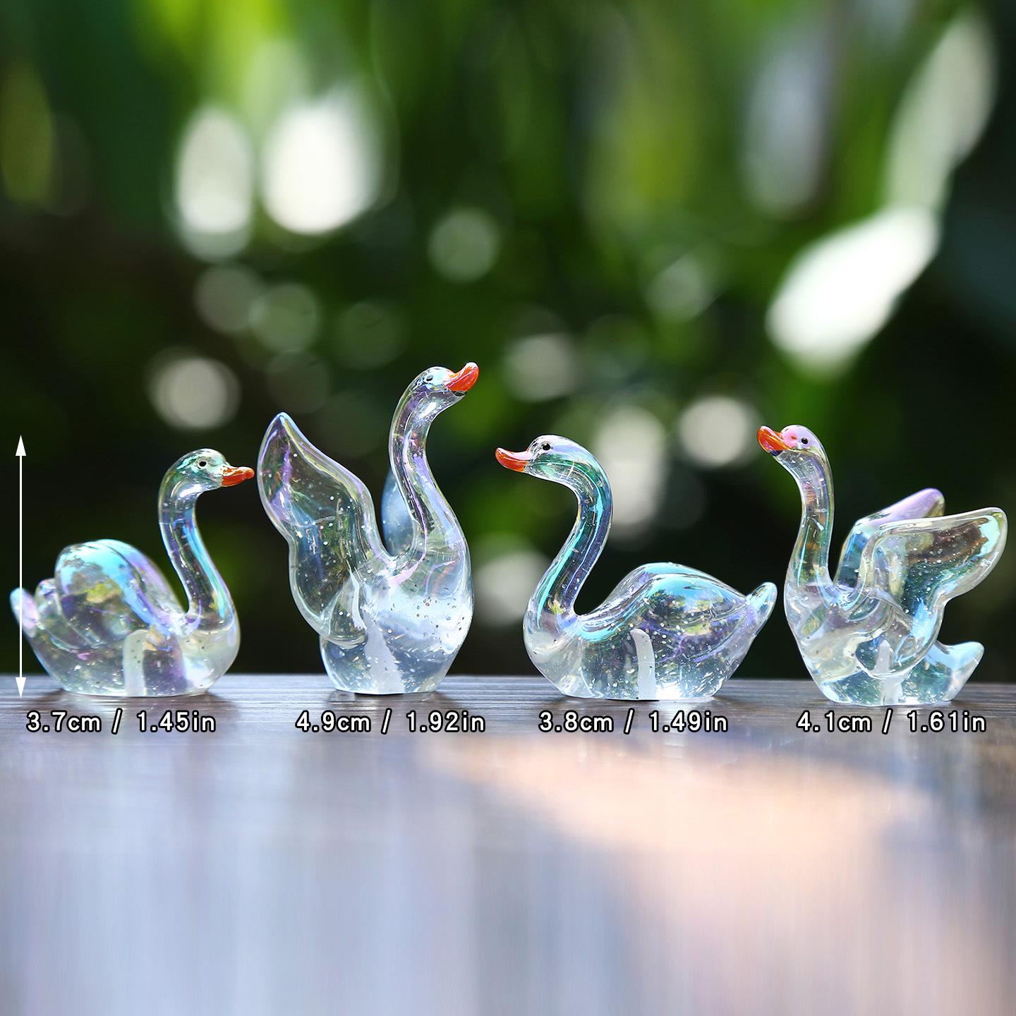 Little Swan Animal Plush Blind Box: Iridescent Electroplated Creative Doll Series - Collectible Gifts