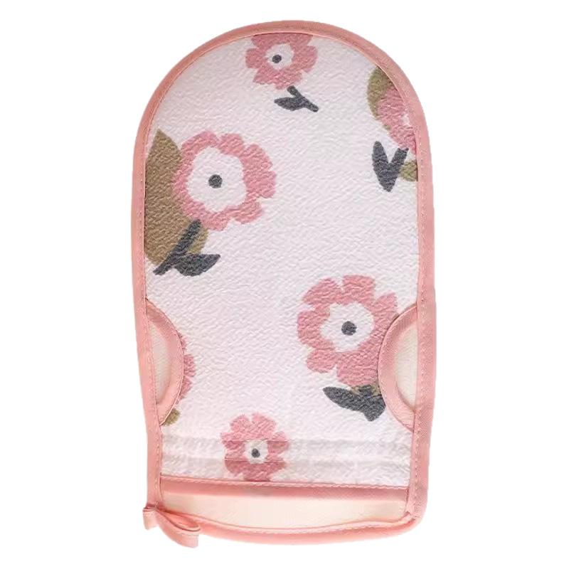 1Pc Bath glove for women, Body Rubbing Bath artifact rubbing back bath towels, household back bath glove