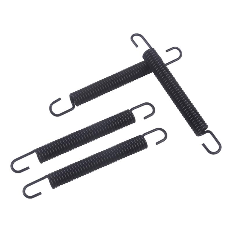 Universal Motorrad Auspuff Schalldämpfer Rohr Federn Bleibt Montieren Aufhänger Reduzieren Lärm und Vibrationen Fit für YFZ350 1987-2006