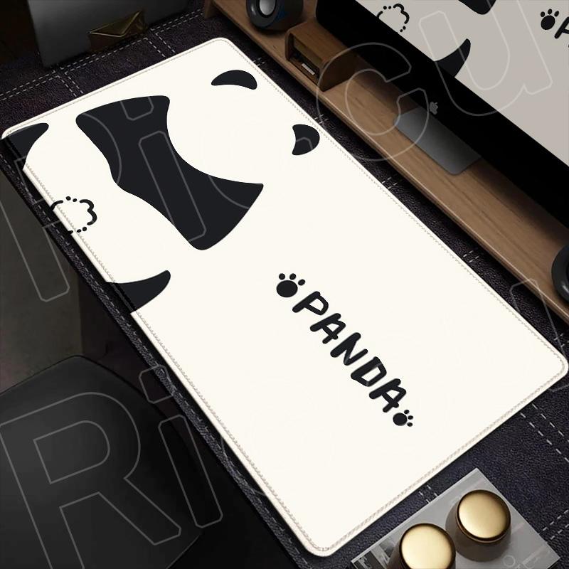 MousePad HD Printing Kawaii Anime Panda Mouse Pad Large Computer Office PC Game Table XXL Gaming Keyboard Cute Animals Desk Mat