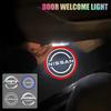 LED HD Wireless Car Door Logo Welcome Lamp Laser Light Projector Light For Nismo AMADAR New Teana TITAN 2003-2014 QUEST