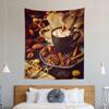 Christmas Tree Decoration Printed Pattern Tapestry Home Living Room Bedroom Wall Decoration Background Cloth Tapestry 230x180cm
