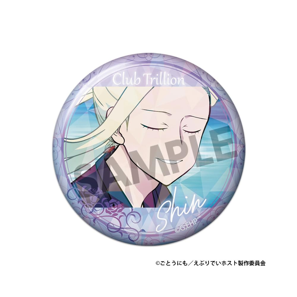 Anime Trading Hologram Can Badges "Everyday Host"