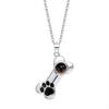 100 Languages 'I Love You' Projection Necklace with Dog Paw & Pet Imprint – A Unique Christmas Gift.