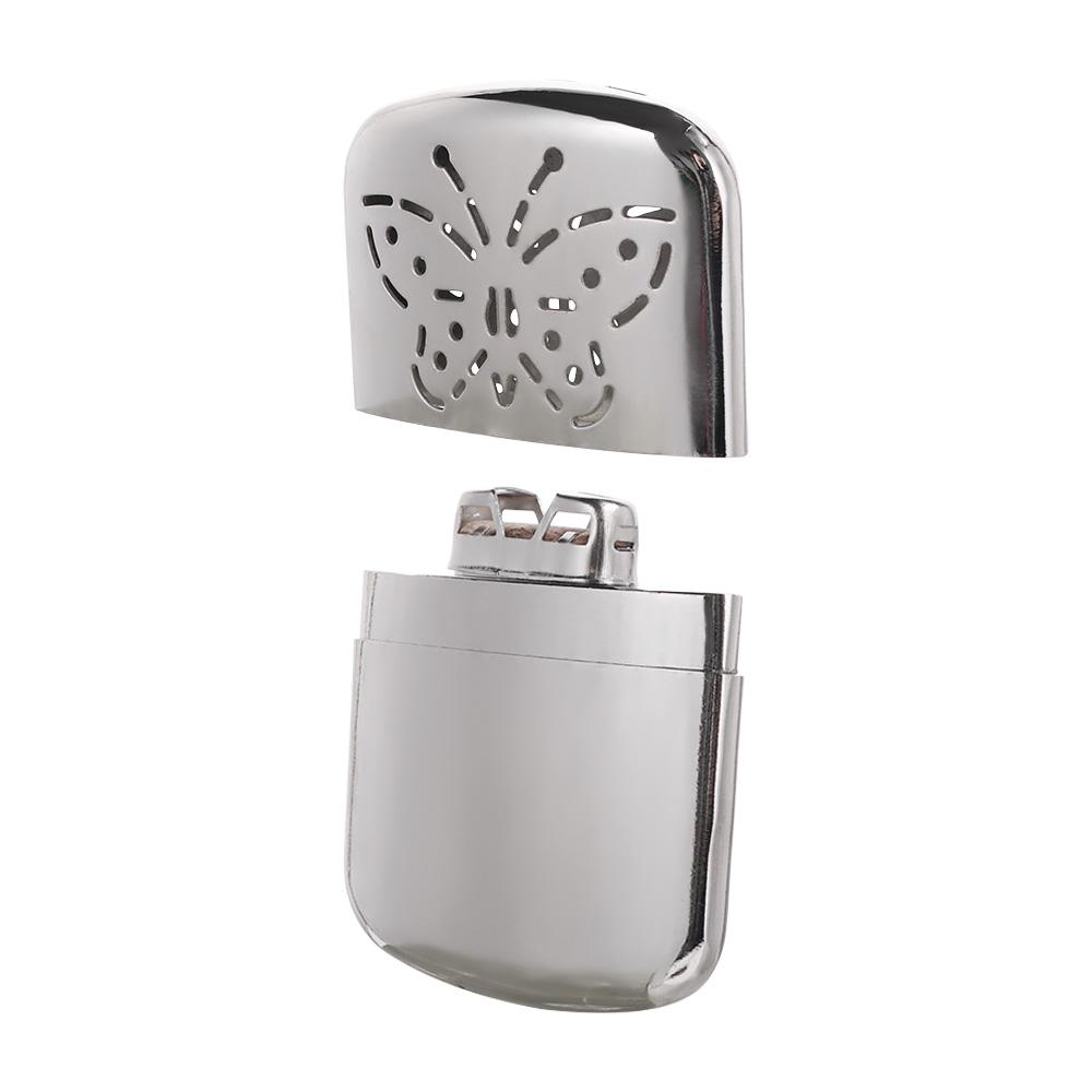 Scaldamani a Temperatura Costante per Carburante Lega di Zinco Zinco Zinco Scaldamani Portatile per Mani Scaldamani Tascabile Regalo