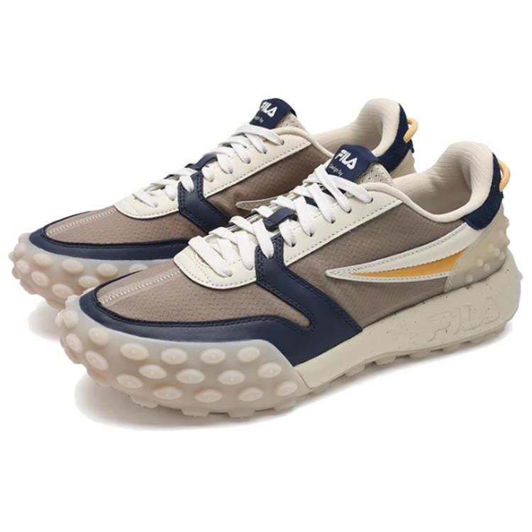 Fila Gara Comfortable Versatile Durable Low-Top Running Shoes Men Sneaker Brown F12M533123F-SI