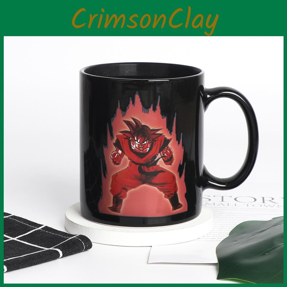 Ball Son Dragon Goku Heat Color Changing Ceramic Mug Cartoon Print Cup Gift