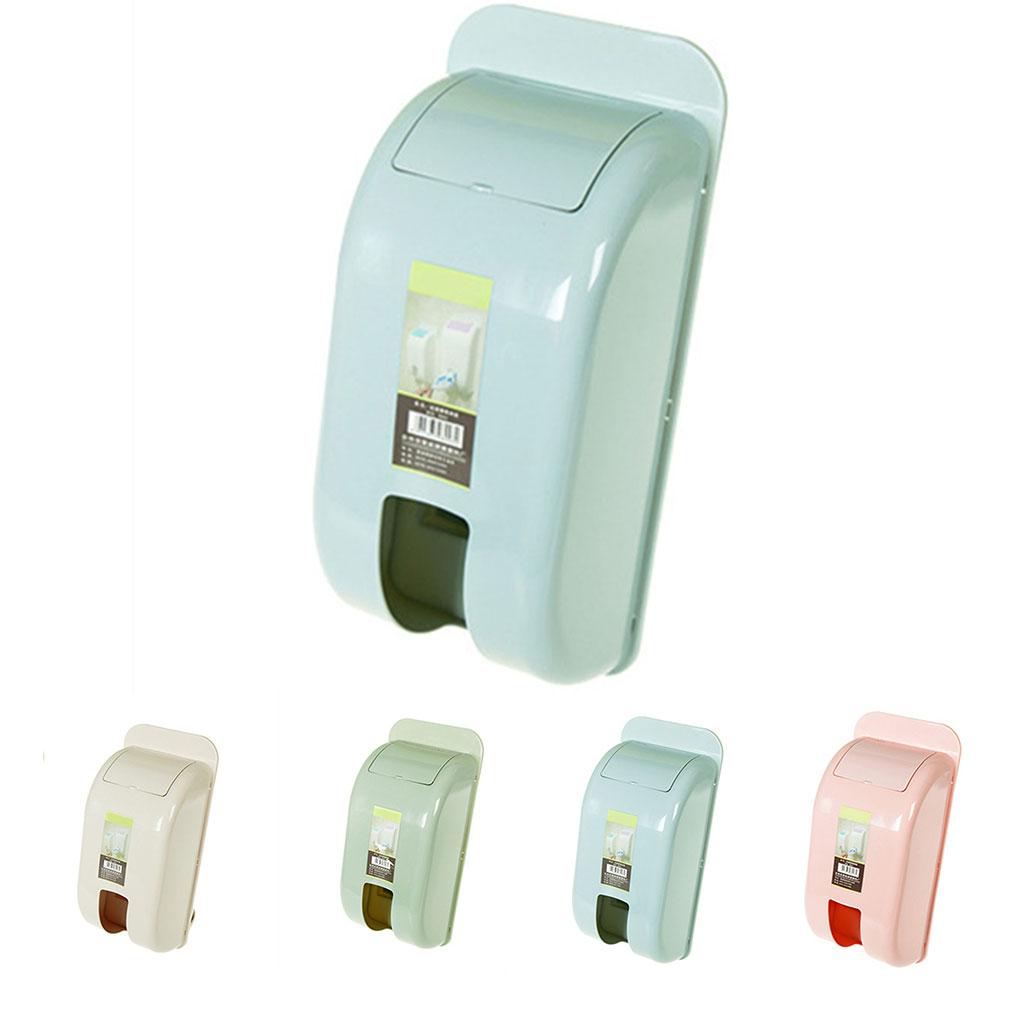 Grocery Bag Holder Wall Mount Storage Rack Dispenser Plastic Home Kitchen Organizer Garbage Bags Storing Box
