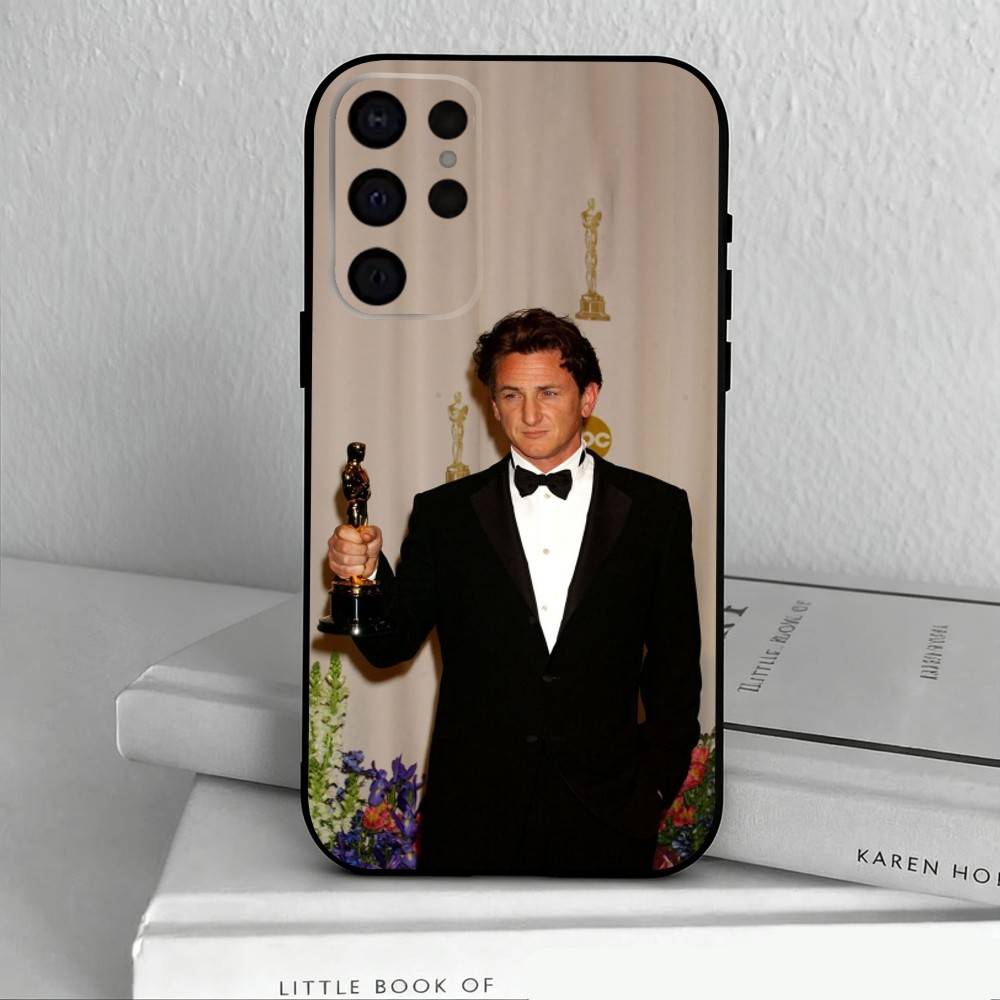 

Actors S-Sean J-Justin P-Penn Phone Case For Samsung S25,S24,S21,S22,S23,S30,Ultra,S20,Plus,Others Soft Black Case Samsung S26ULTRA