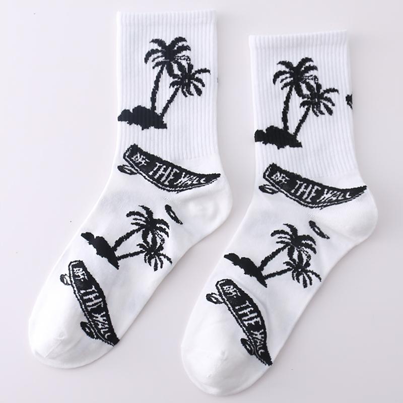 New Men's Socks Funny Men's  Crew Harajuku Hip Hop Thick Cotton Socks Women Novelty Cartoon Sock Combed Cotton Socks