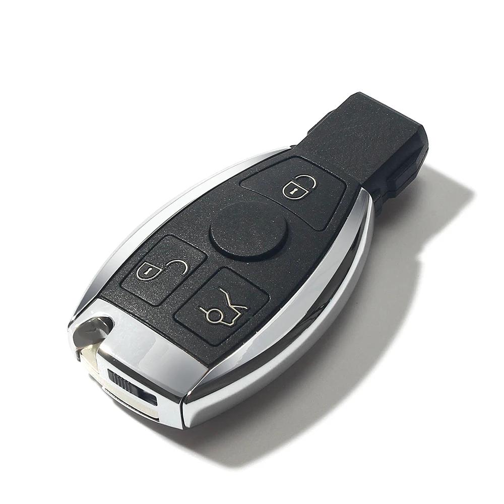 KEYYOU NEW 2/3/4 B Keyless Entry Remote Car Key For Mercedes Benz Year 2000+ Supports Original NEC and BGA AY1