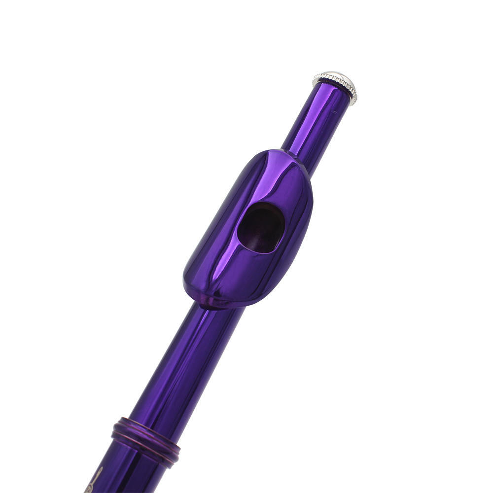 Moresky Cocobolo Bois Piccolo C Flûte Clés, Demi Taille, Corps Plaqué Argenté, Ebony MPC 168