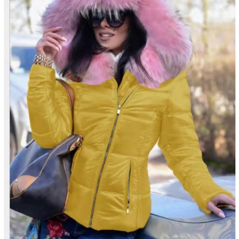 Autumn and Winter New Women's Cotton-padded Clothes, Down Cotton-padded Clothes, Short Women's Cotton-padded Clothes, Warm Jackets