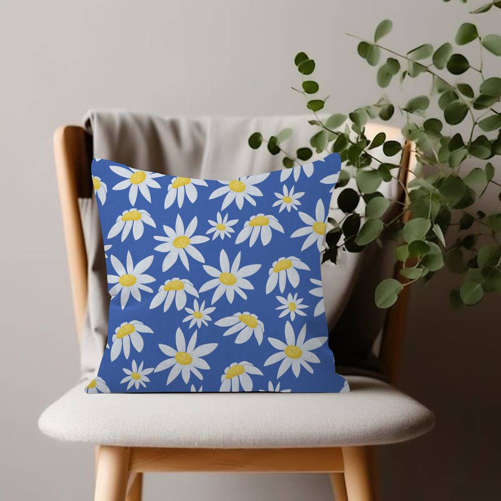 M-miche lle flowers Comfortable soft Pillow Case for Sofa Living Room P-parascandolo Home office Decor and Protective Covers